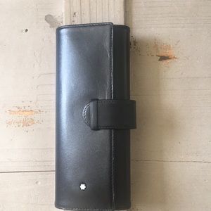 Montblanc Meisterstuck pen pouch w/refill holders